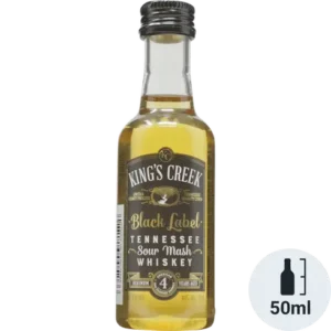 King’s Creek Black Label 4Yr Whiskey 50ml - Image 1